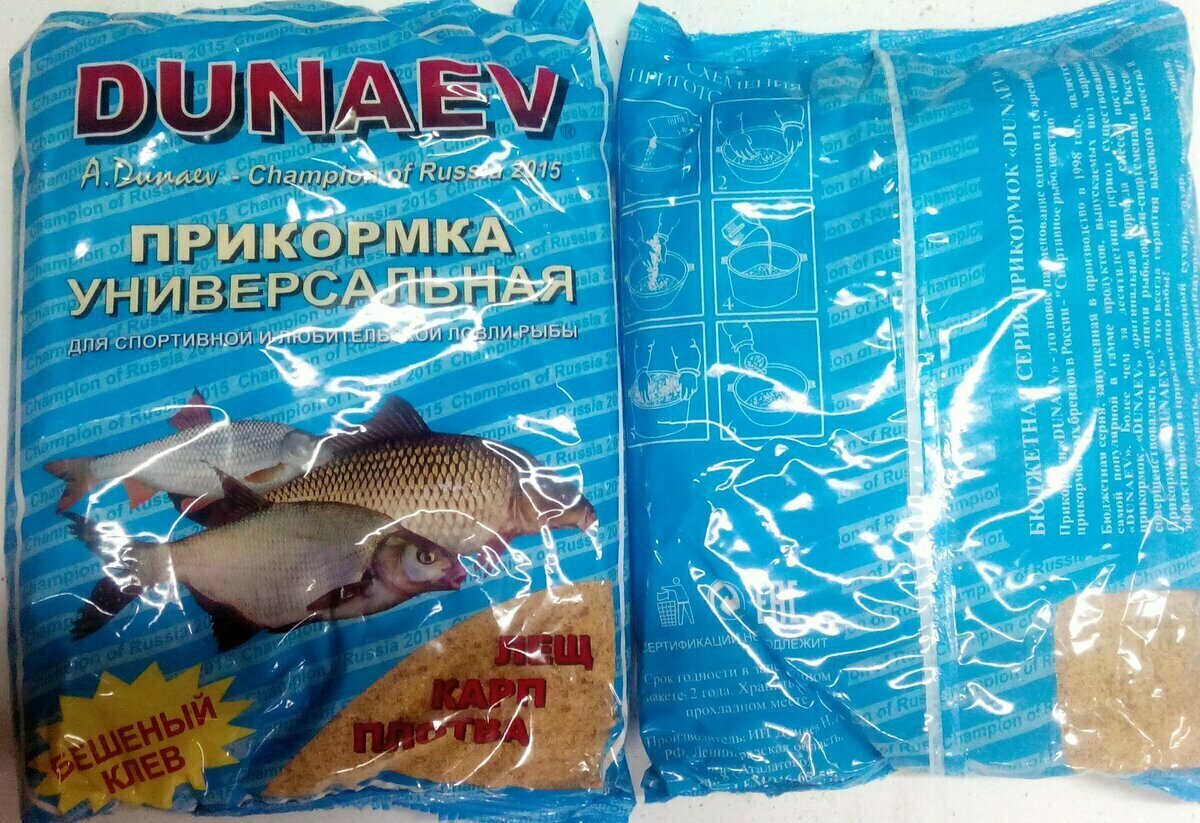 прикормка дунаев универсальная фото