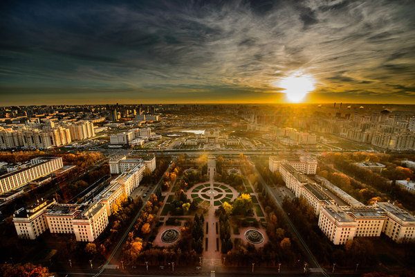 москва с высоты птичьего полета мгу фото