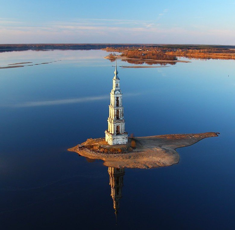 колокольня в калязине фото