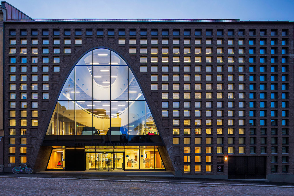 библиотека университета хельсинки фото