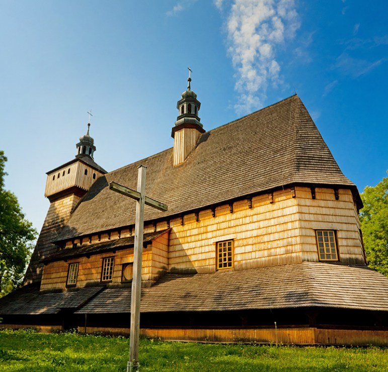 деревянные церкви древней польши фото
