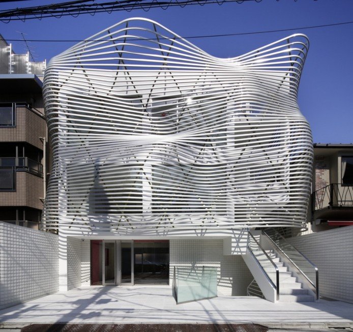 фасад amano design office, токио фото