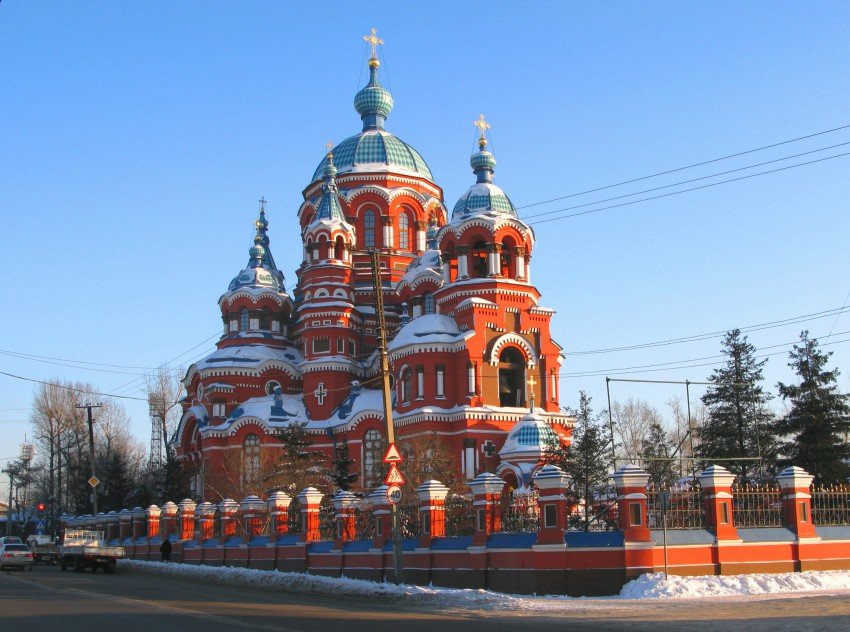 казанская церковь иркутск фото