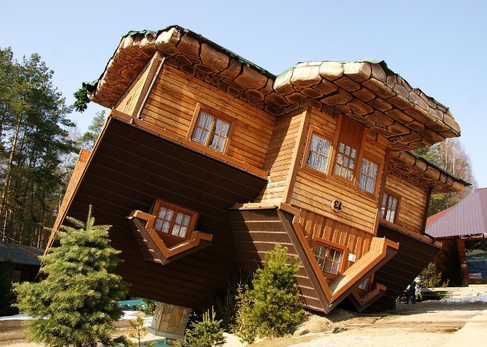 необычный дом фото