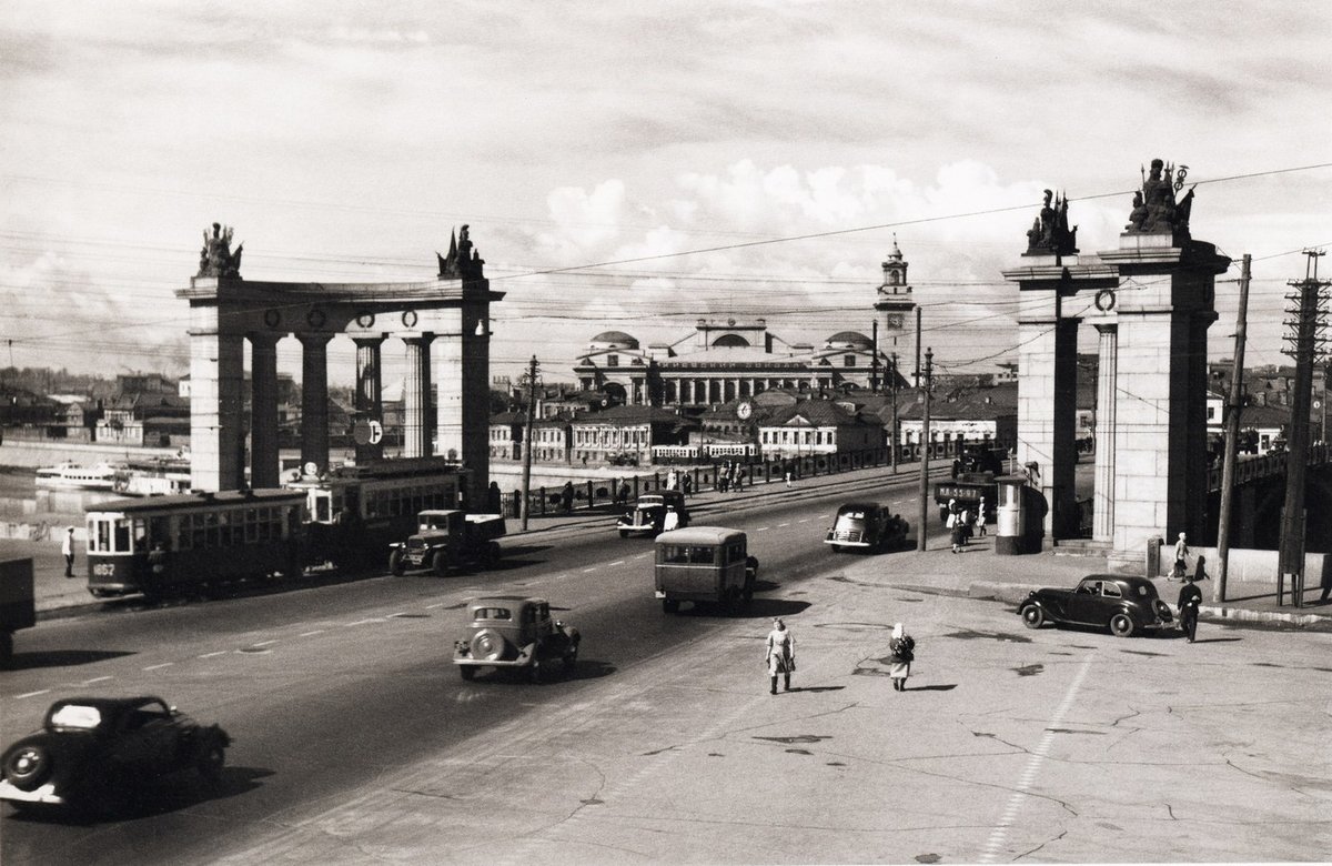 бородинский мост в москве старые фото