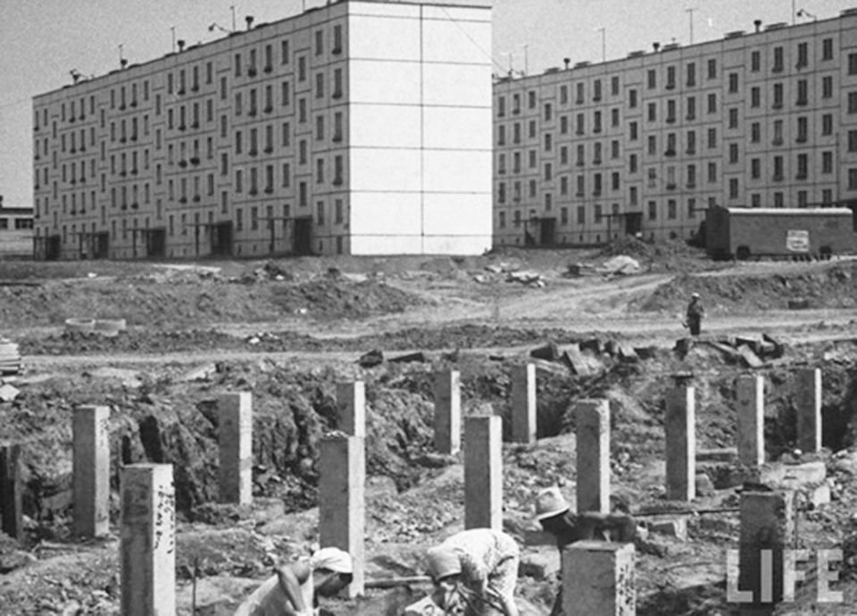 стройка хрущевки фото