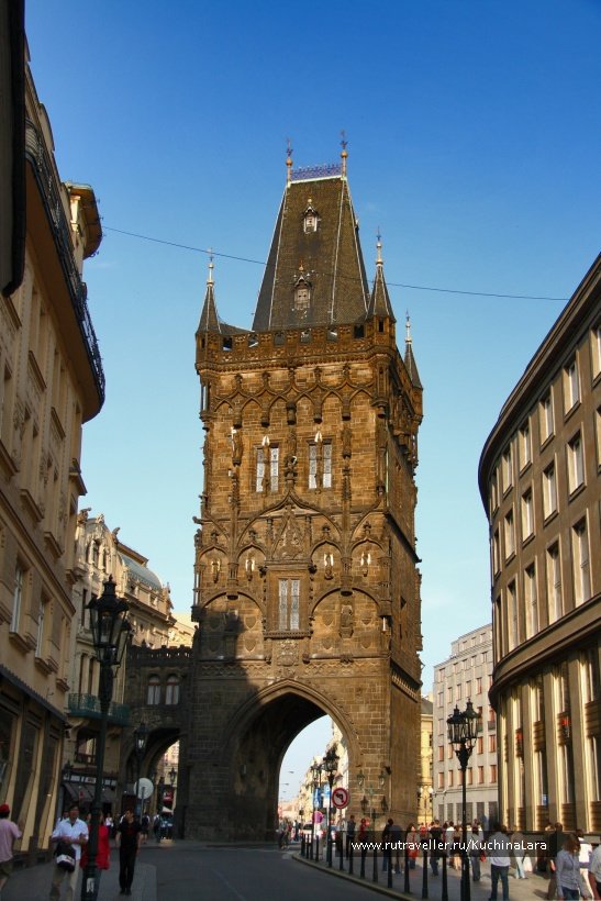 пороховая башня в праге фото