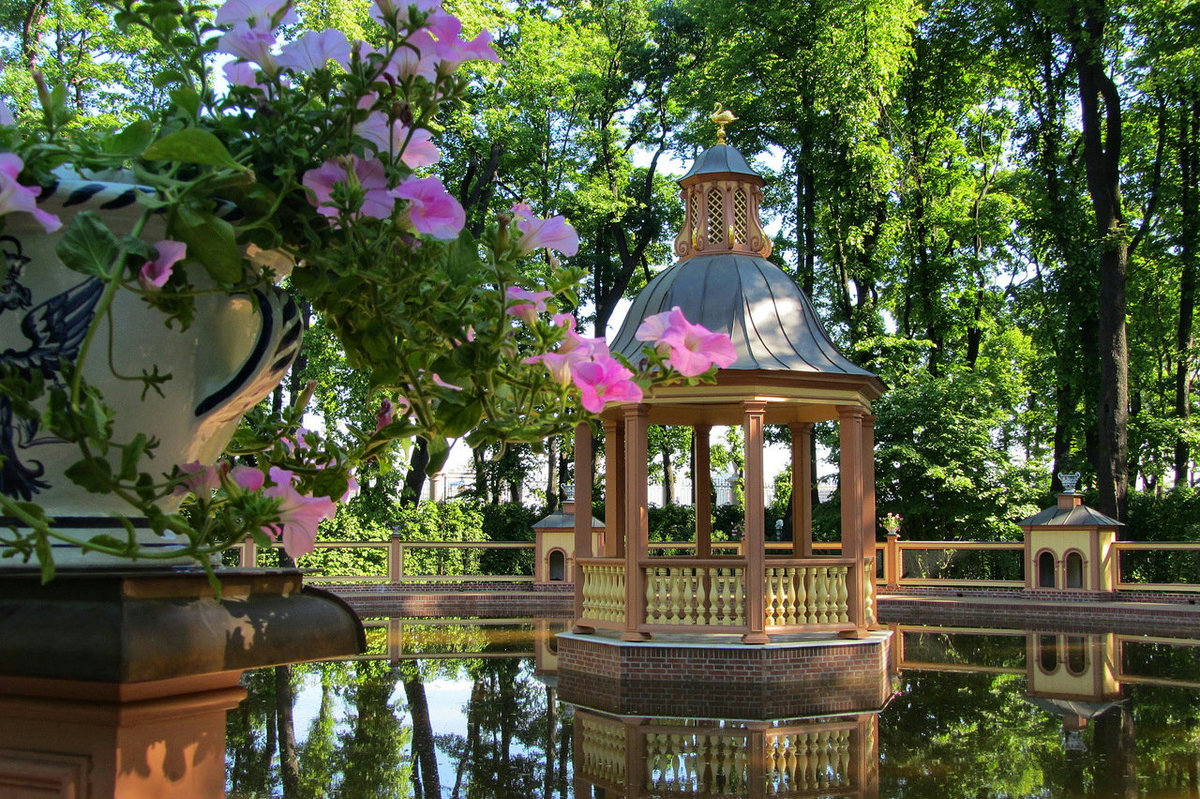 парк летний сад в санкт-петербурге фото