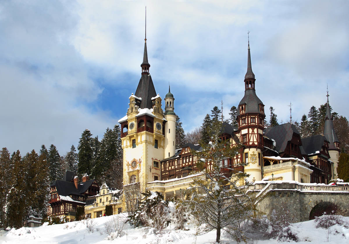 синая румыния зима фото