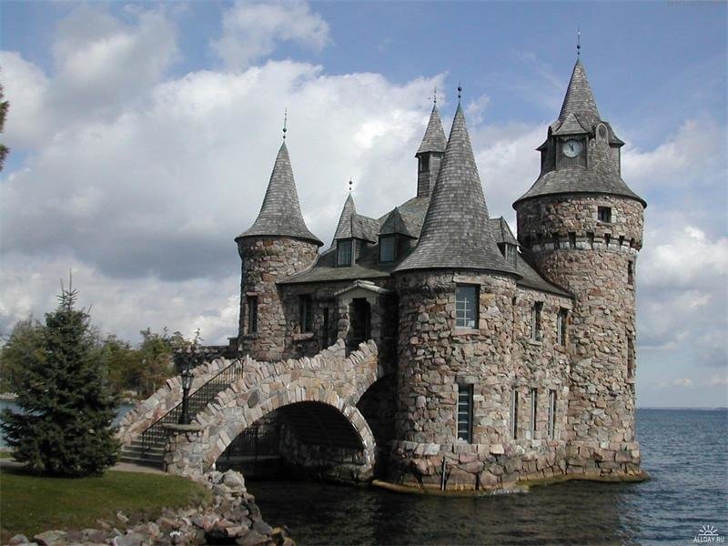 старинные замки фото