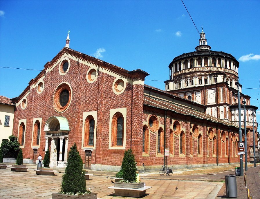 церковь санта мария делле грацие фото