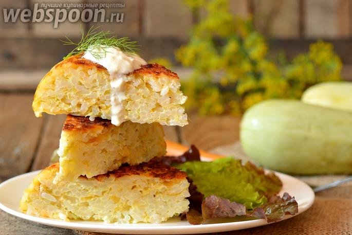 кабачковая запеканка фото