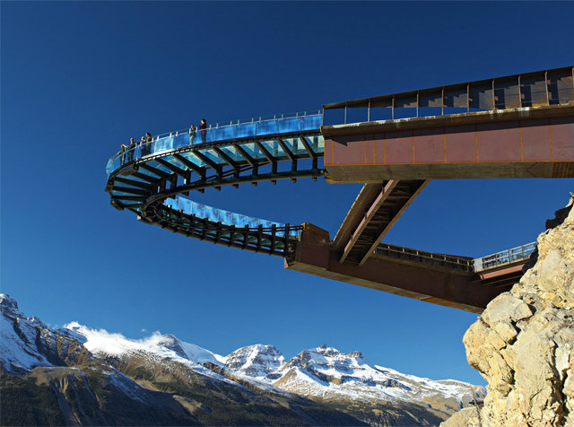 glacier skywalk фото