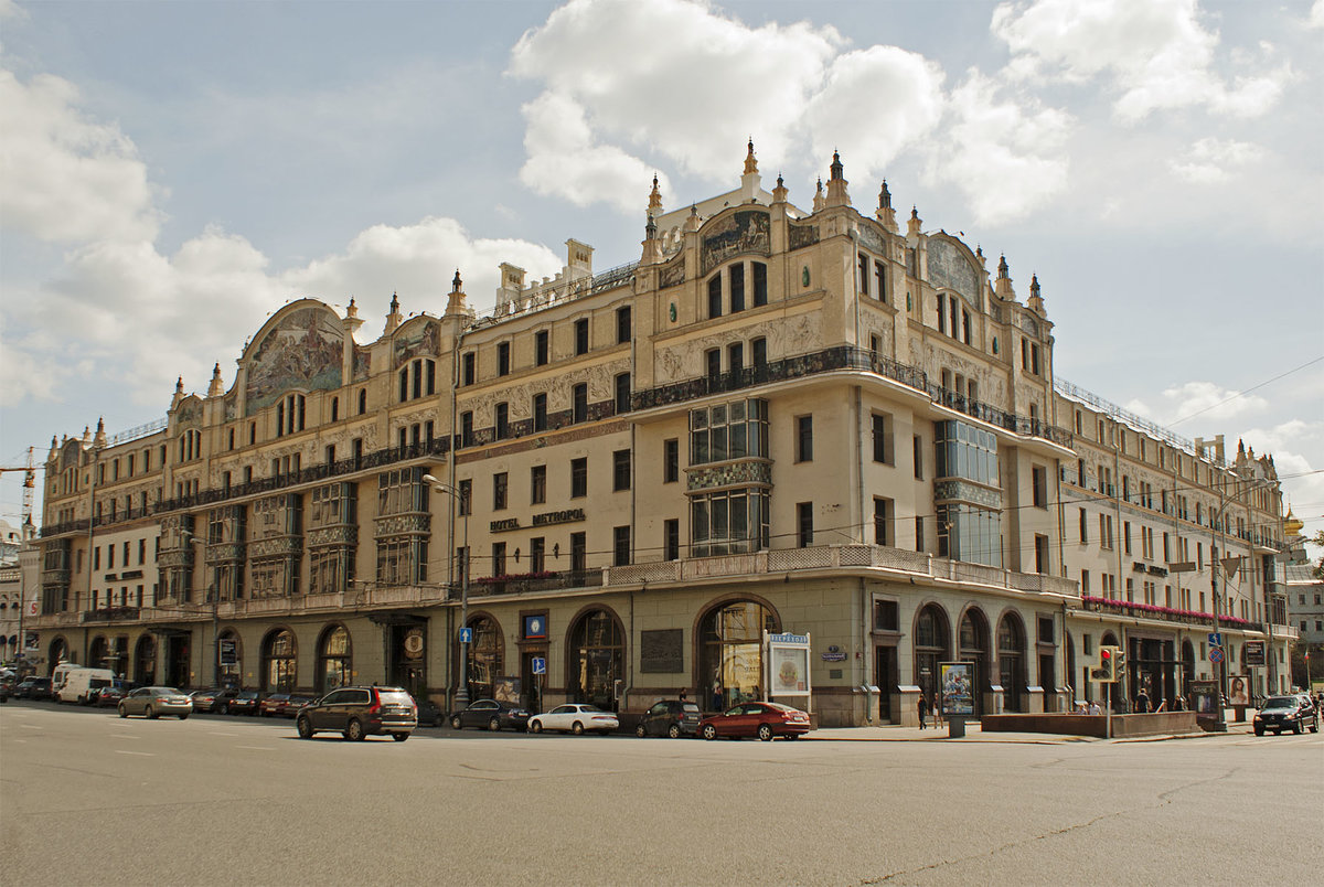 гостиница метрополь в москве архитектор фото