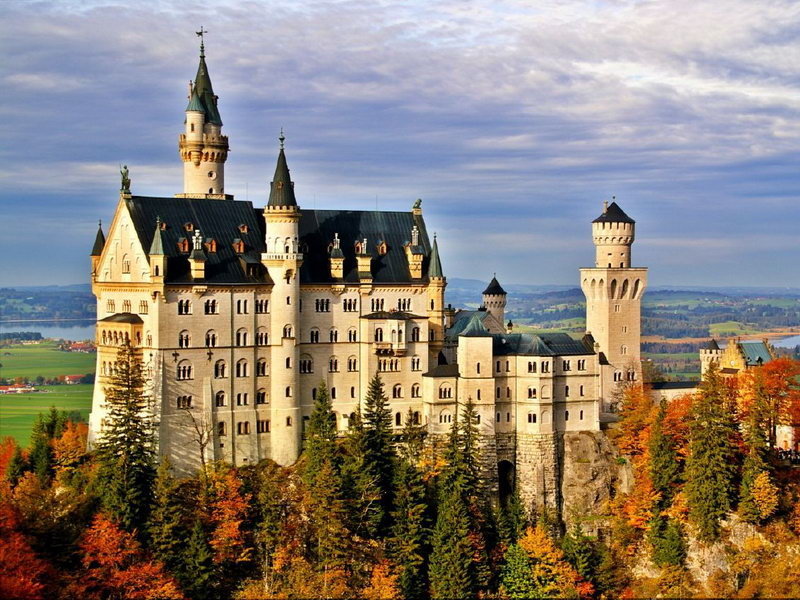 замок нойшванштайн бавария германия фото