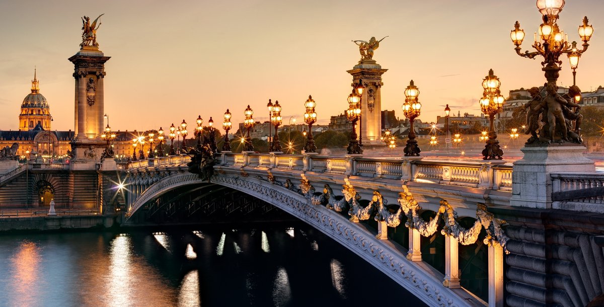 мост александра iii (pont alexandre iii) фото