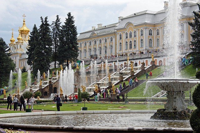 петергоф фото