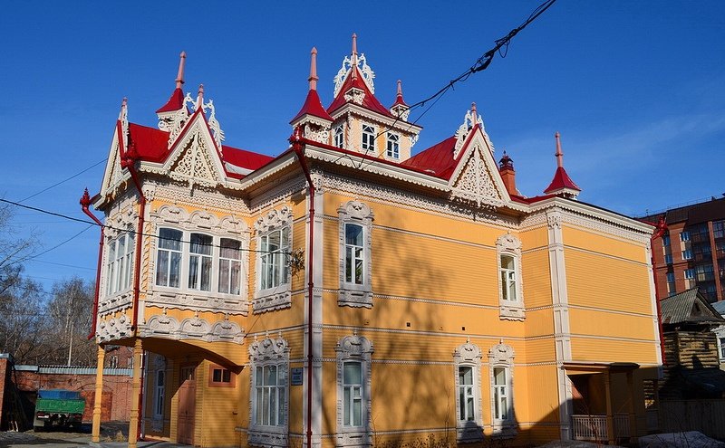 дом с жар птицами томск фото