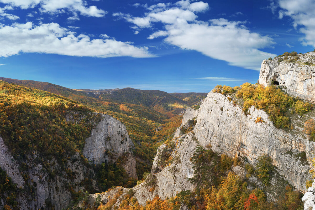 большой каньон крыма фото