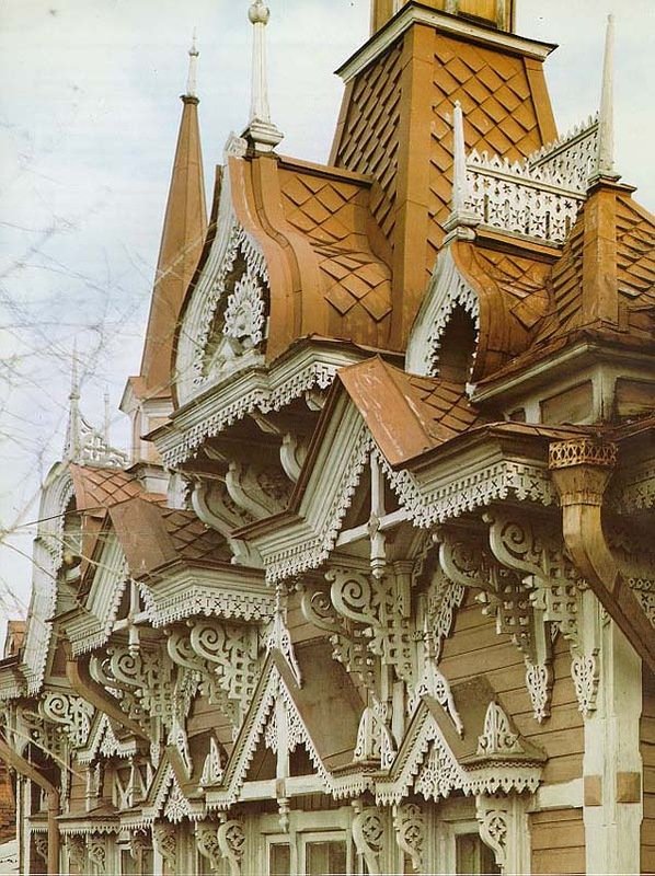 русская деревянная архитектура фото