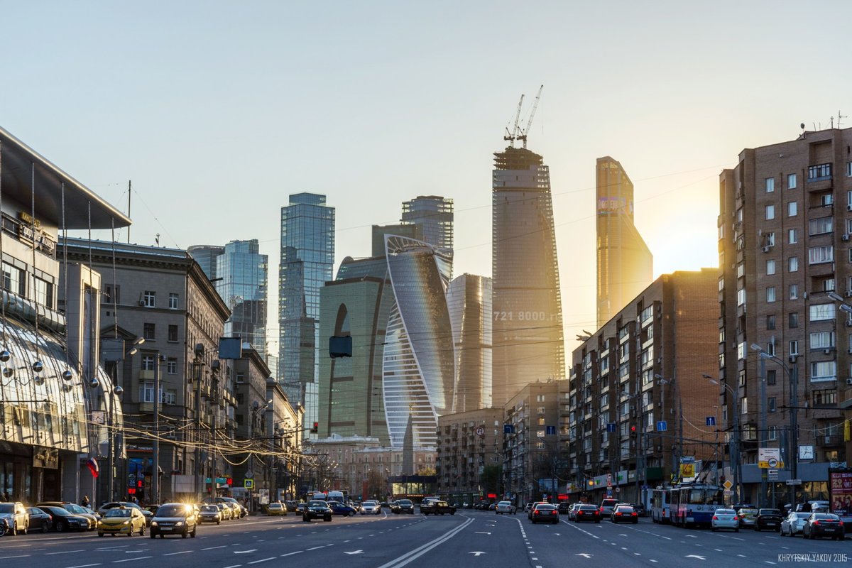 москва сити с дорогомиловской фото