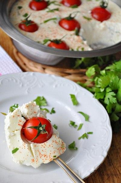 блюда с творожным сыром фото