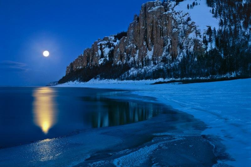 ленские столбы зима фото