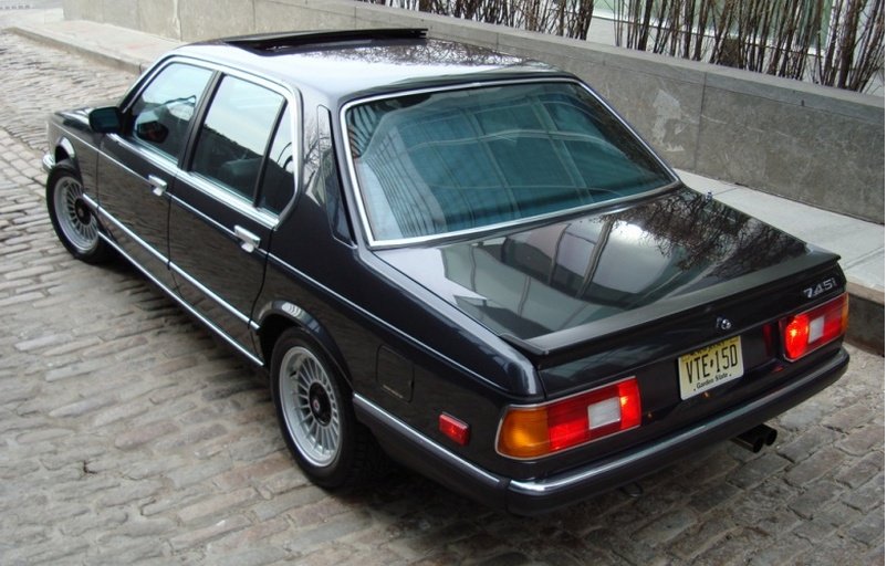 bmw e23 shadowline фото