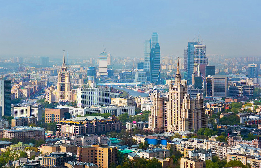 москва сити вид фото