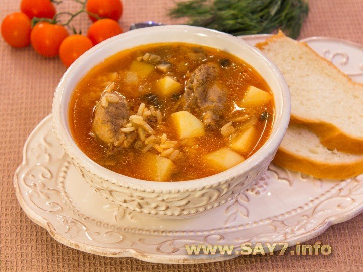 «Суп с уткой, рисом и грибами» — карточка пользователя