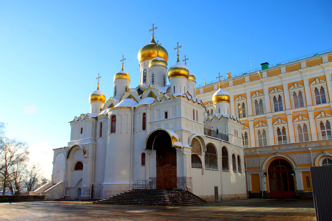 благовещенский собор московский кремль фото