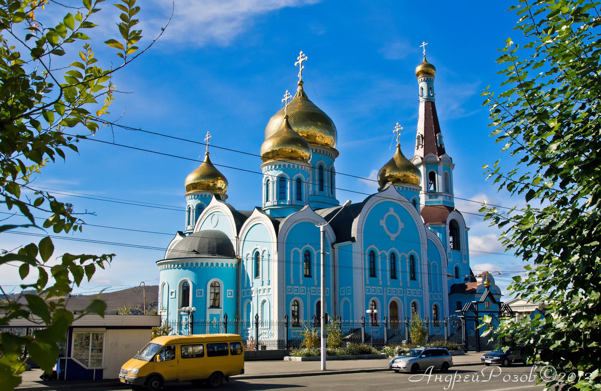 кафедральный собор казанской иконы божьей матери в чите. фото
