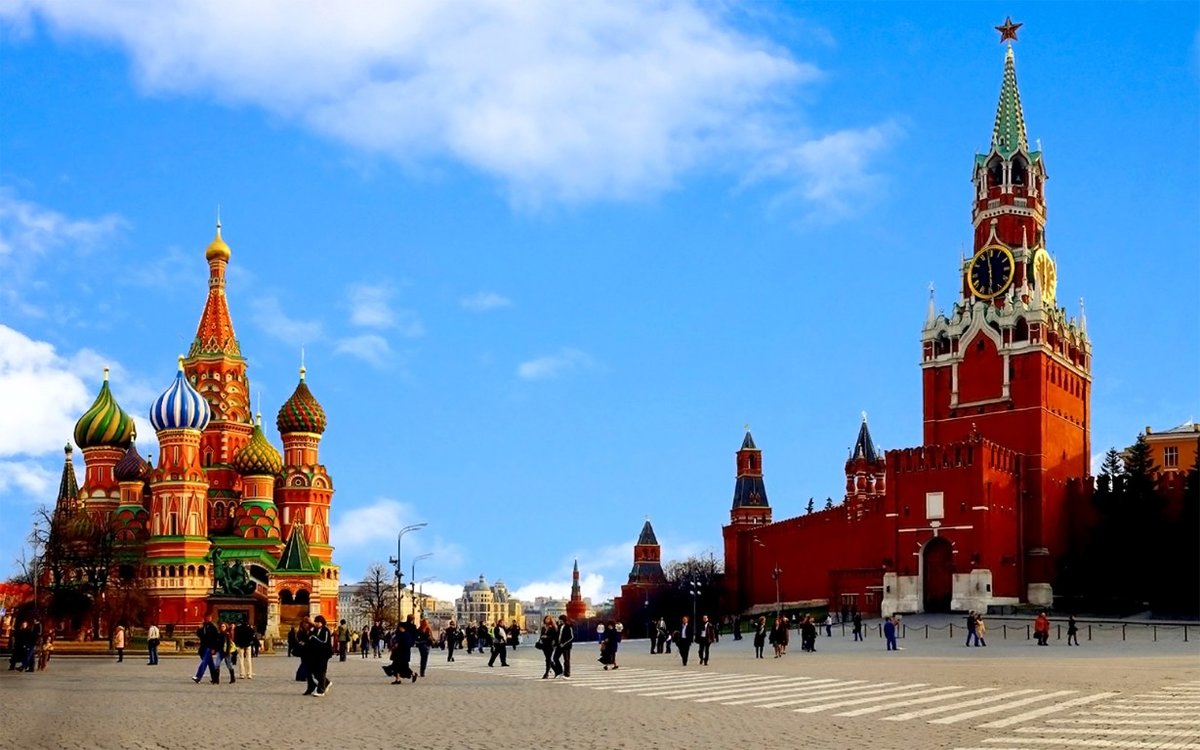 красная площадь фото