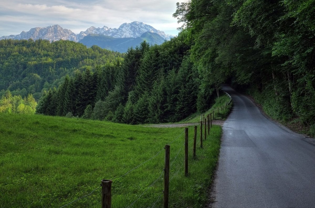 горная дорога фото