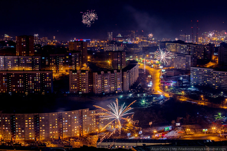 ночной красноярск фото