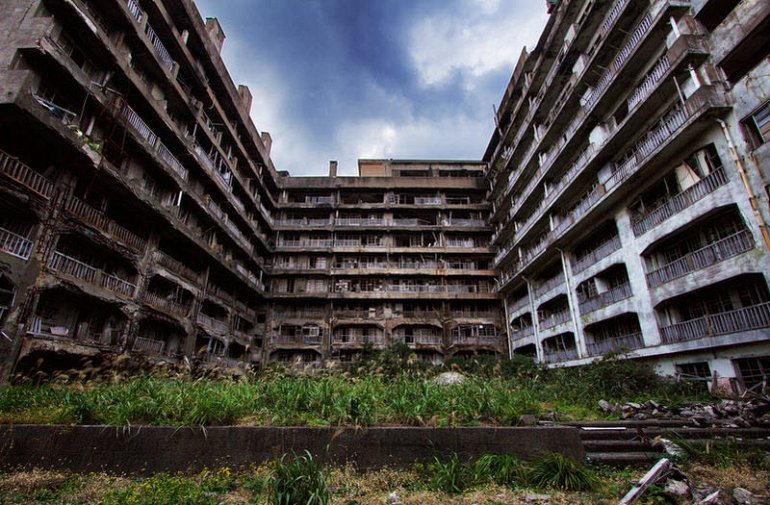 остров хасима фото