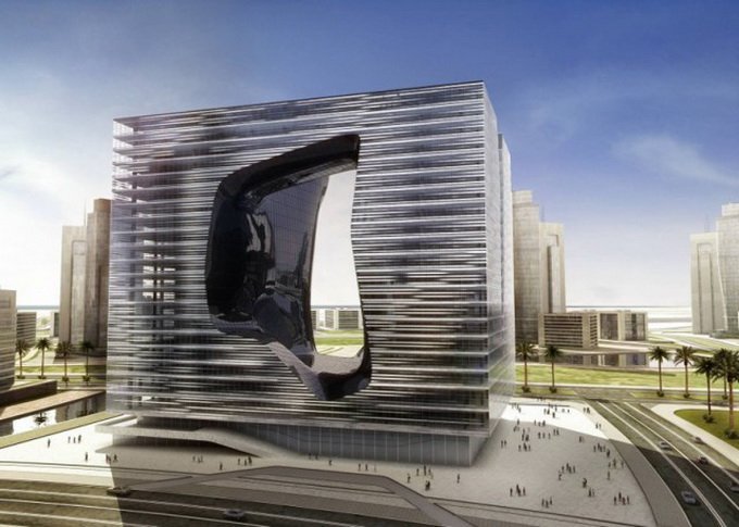 заха хадид архитектура дубаи фото