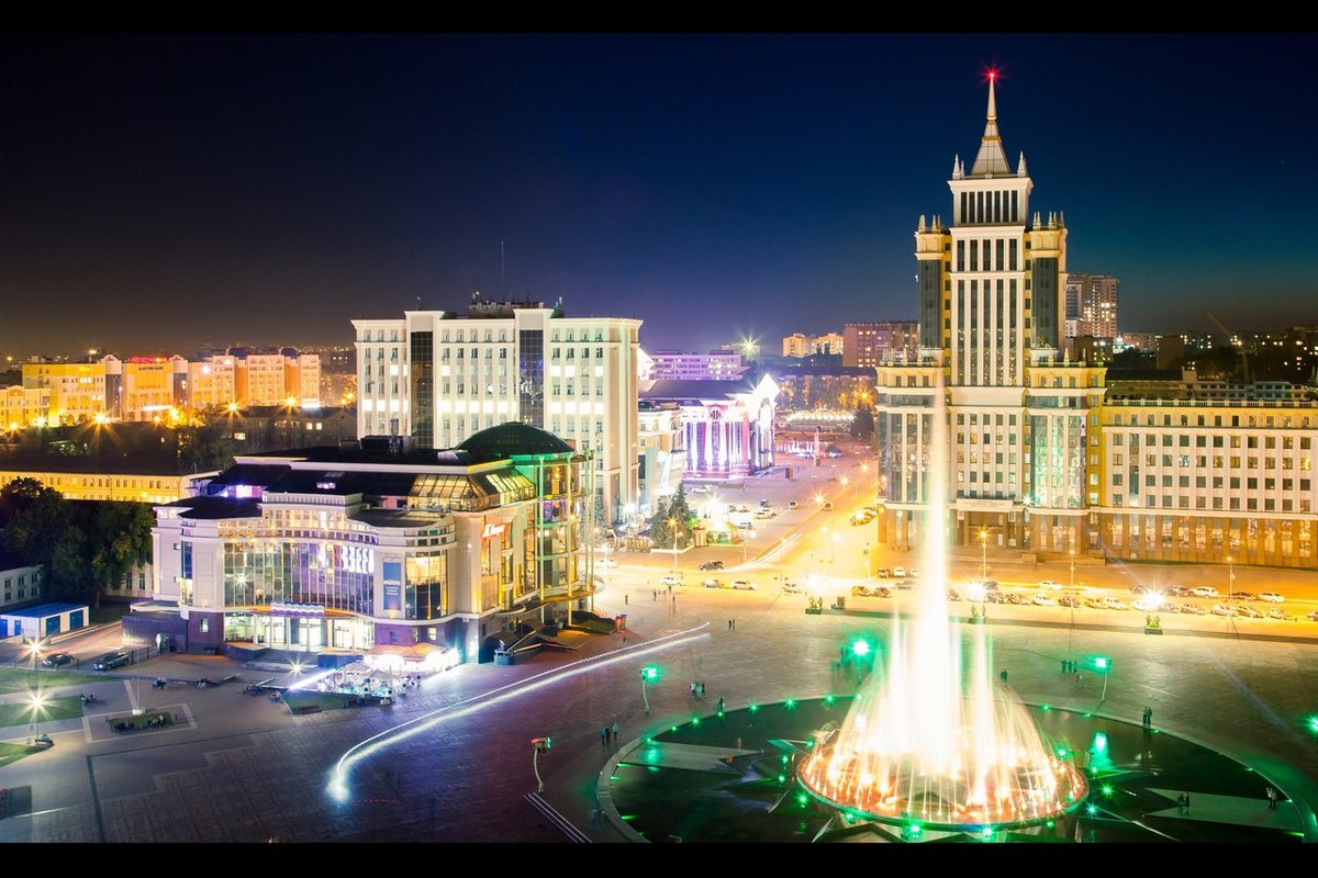саранск площадь тысячелетия фото