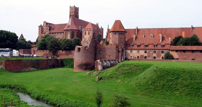 замок мальборк фото