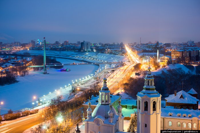 ночная тюмень фото