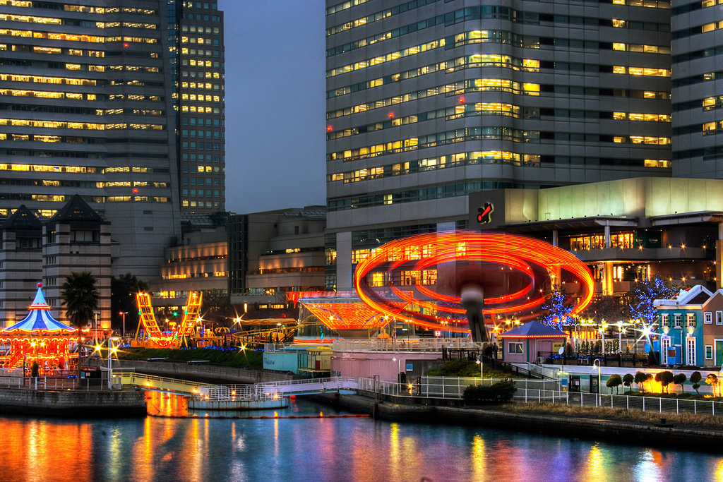 йокогама город в японии фото