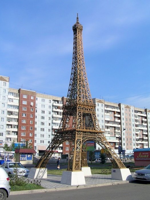 эйфелева башня в красноярске фото