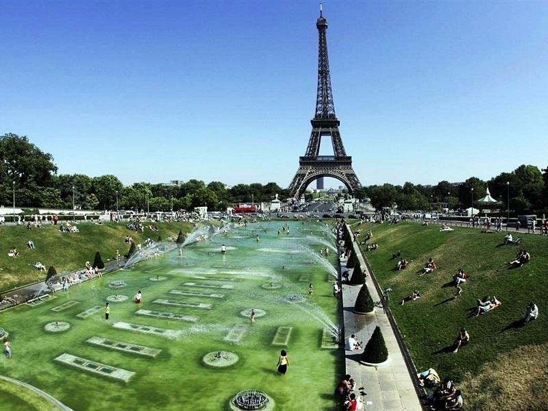 эйфелева башня в париже фото