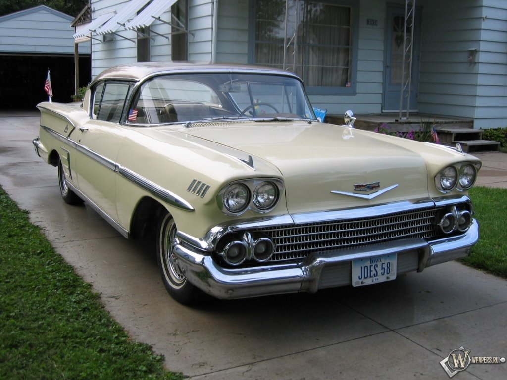 chevrolet bel air impala '1958 фото