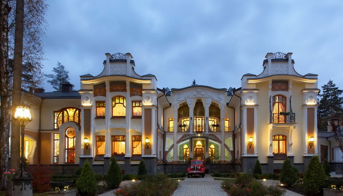 усадьба модерн в жуковке фото