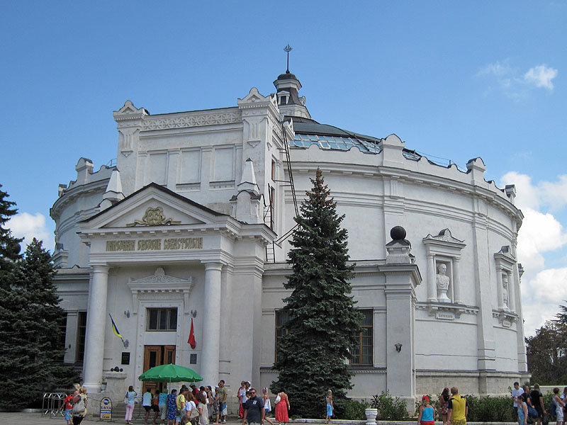 панорама оборона севастополя 1854-1855 гг здание фото