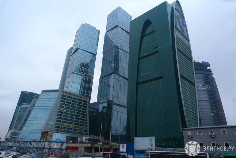 башня око москва сити фото