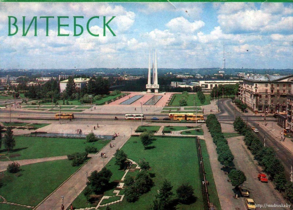 мемориальный комплекс "площадь победы" в витебске фото