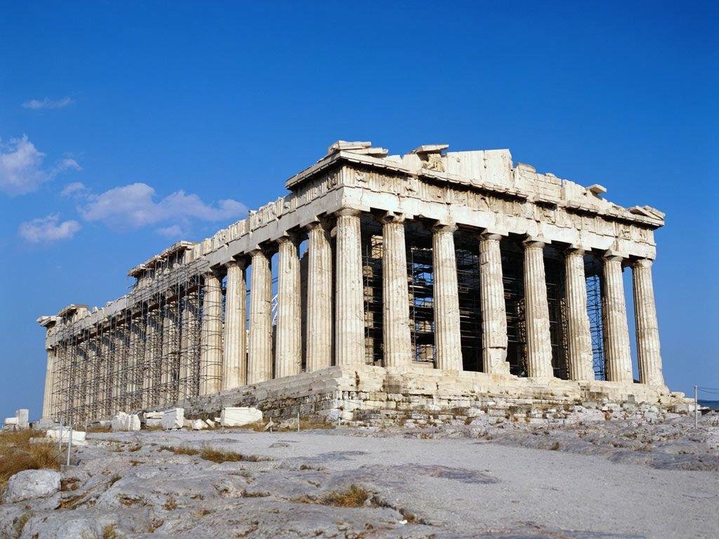 храм афины парфенон фото