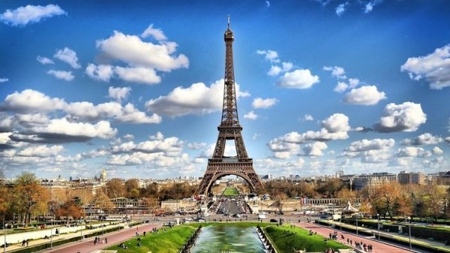 эйфелева башня в париже фото